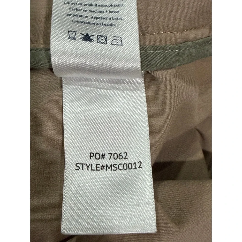 Faherty All Day Shorts Mens 42 Khaki Tan Recycled Stretch MSC0012